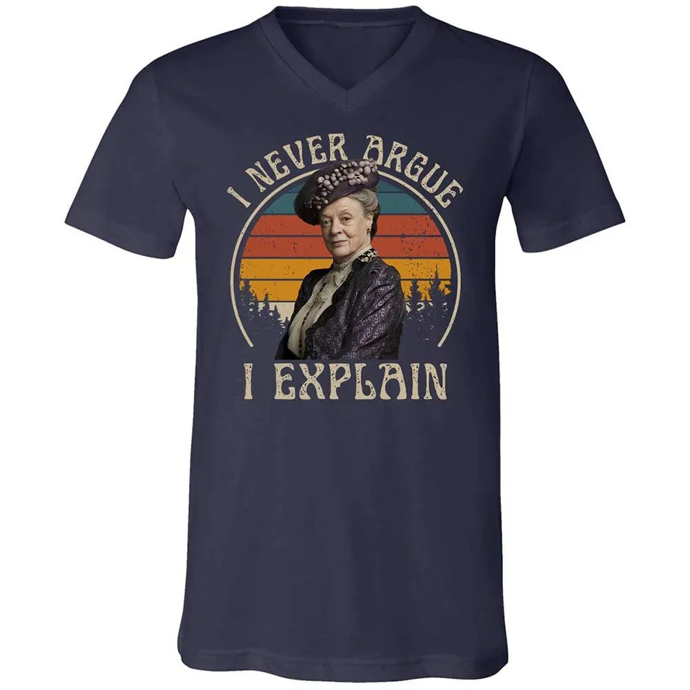 Unisex V-Neck T-Shirt - V9F3MAJH - Navy - 2