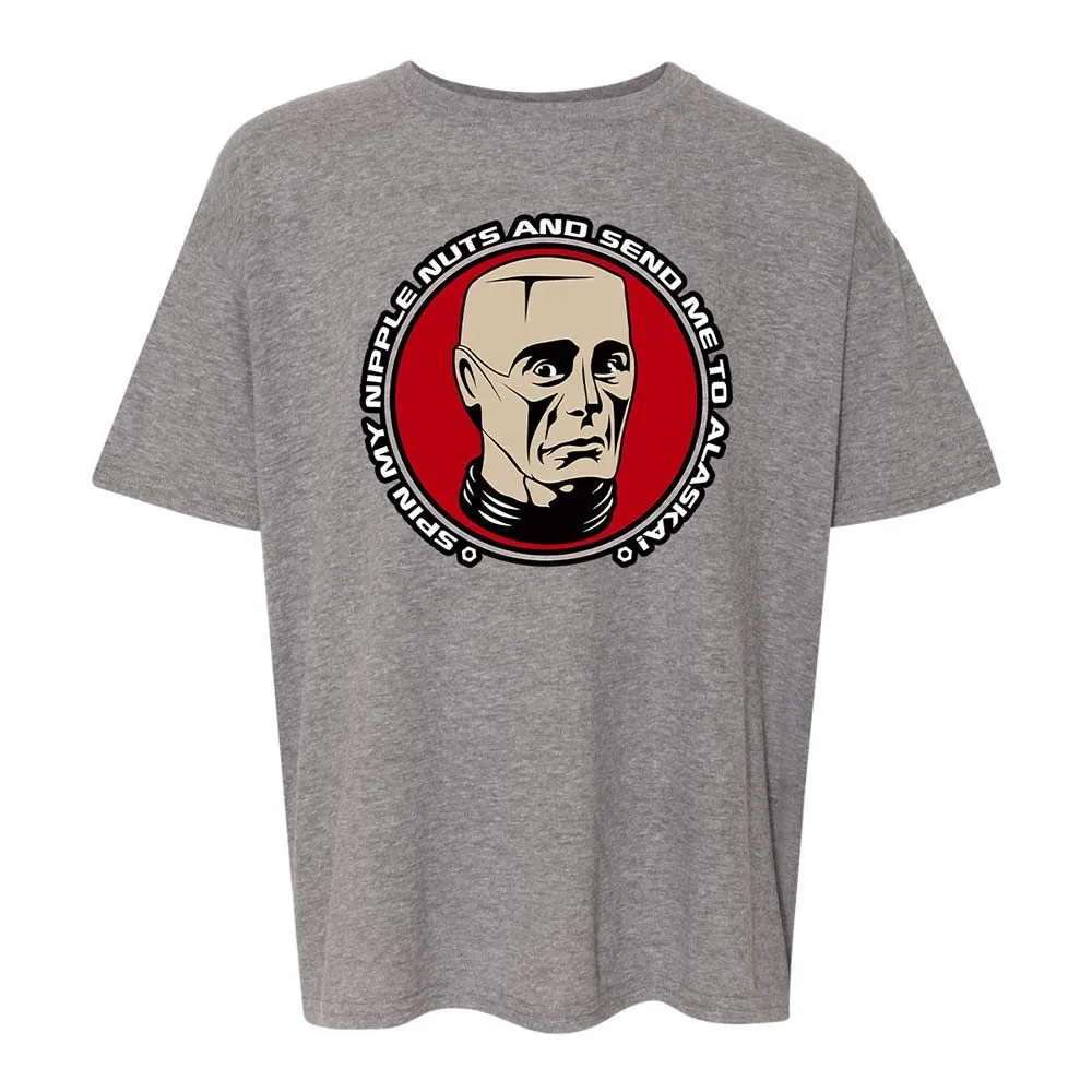 Kids T-Shirt - 6V1YEZ91 - Graphite Heather - 12