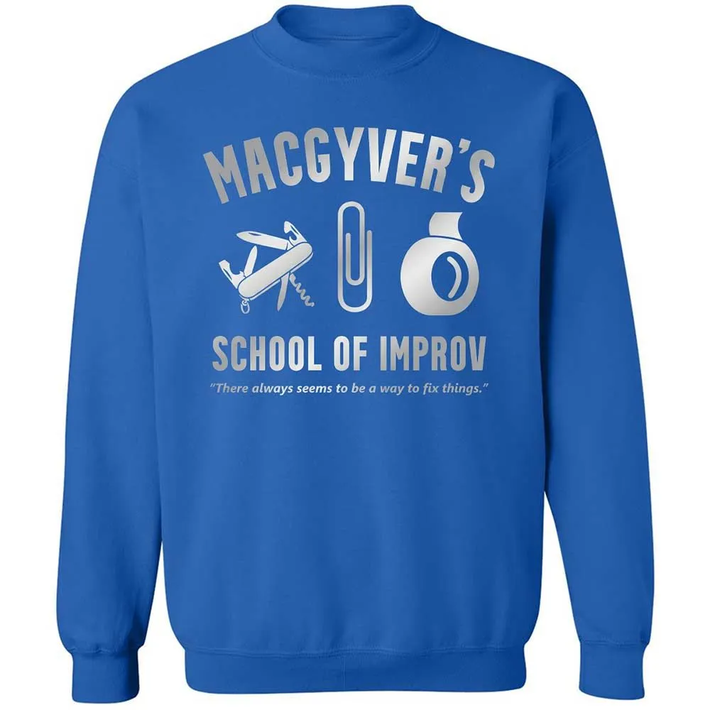Classic Unisex Sweatshirt - 1WMKJDHV - Royal - 3