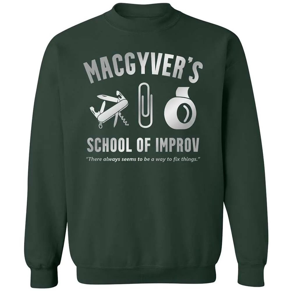 Classic Unisex Sweatshirt - 1WMKJDHV - Forest Green - 5