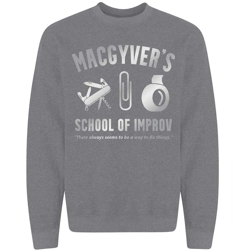 Classic Unisex Sweatshirt - 1WMKJDHV - Graphite Heather - 7