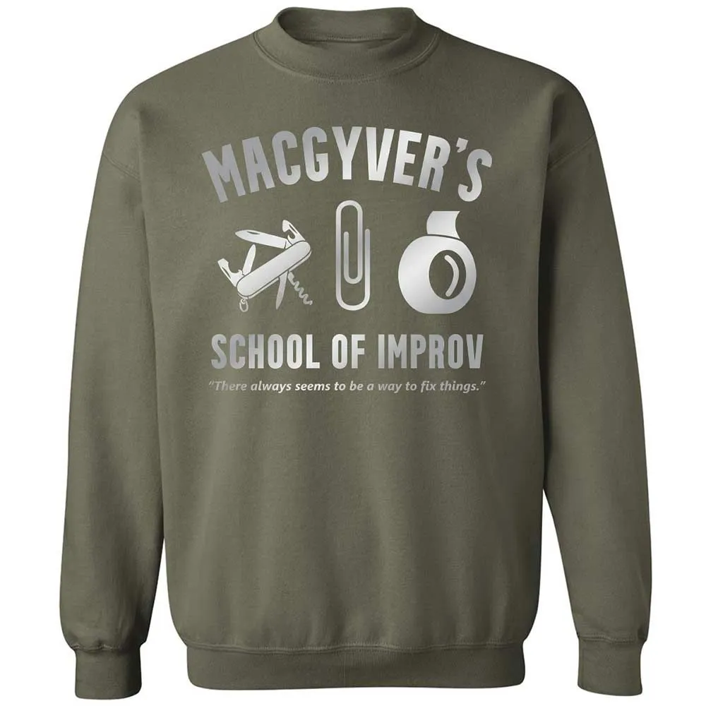 Classic Unisex Sweatshirt - 1WMKJDHV - Military Green - 9
