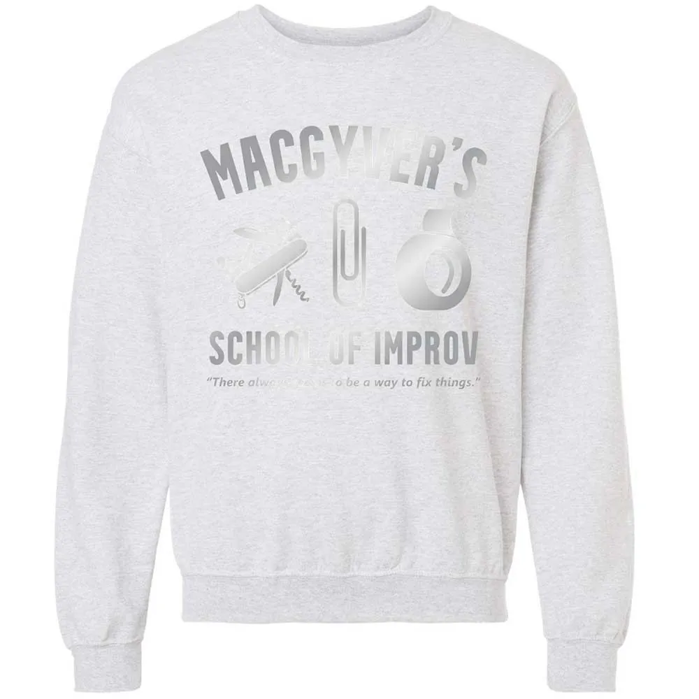 Classic Unisex Sweatshirt - 1WMKJDHV - Ash - 16