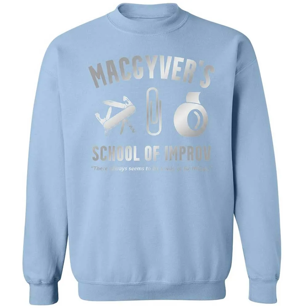 Classic Unisex Sweatshirt - 1WMKJDHV - Light Blue - 21