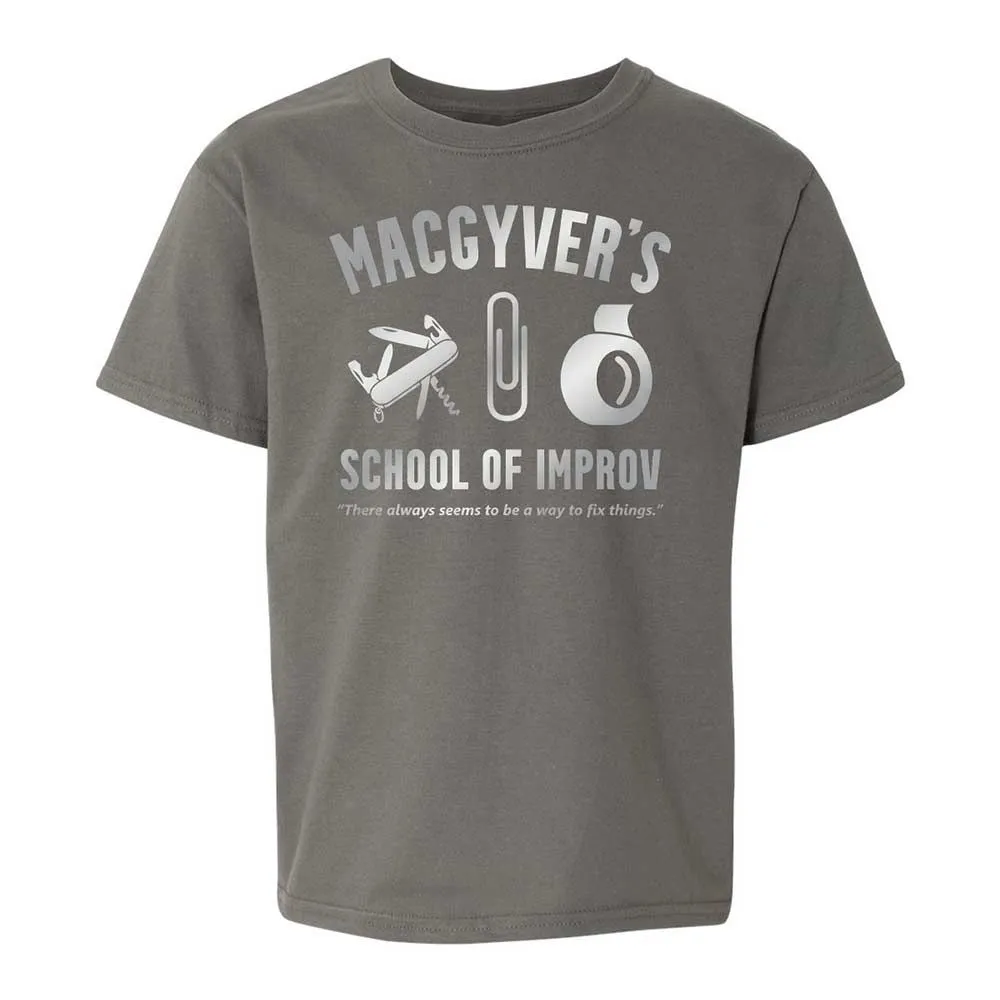 Kids T-Shirt - HKRX4P19 - Charcoal - 11