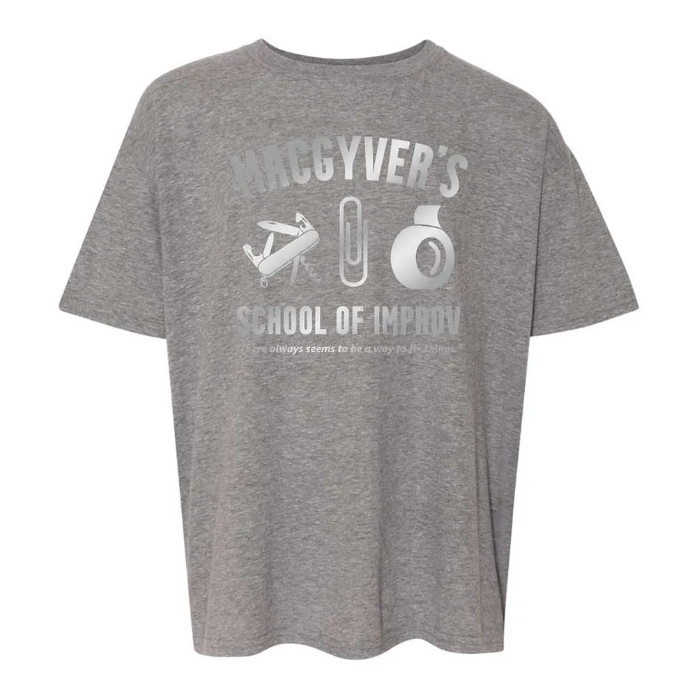 Kids T-Shirt - HKRX4P19 - Graphite Heather - 12