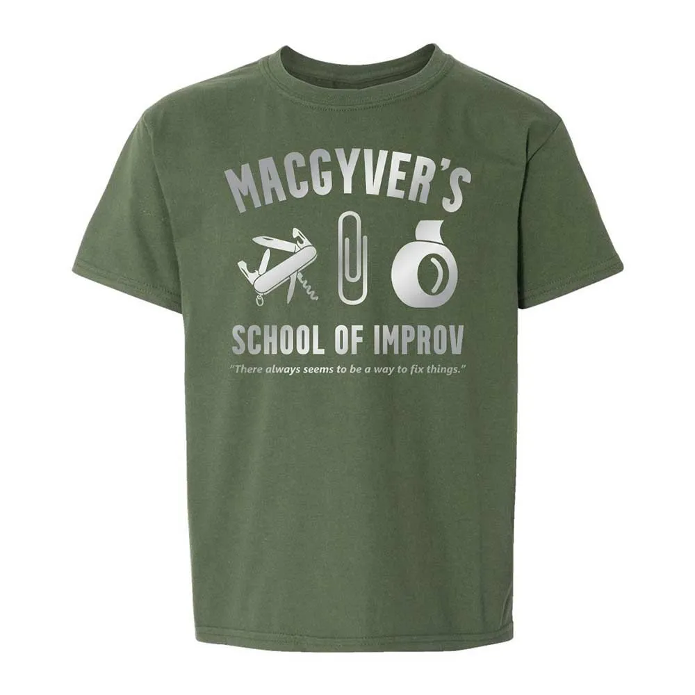 Kids T-Shirt - HKRX4P19 - Military Green - 19