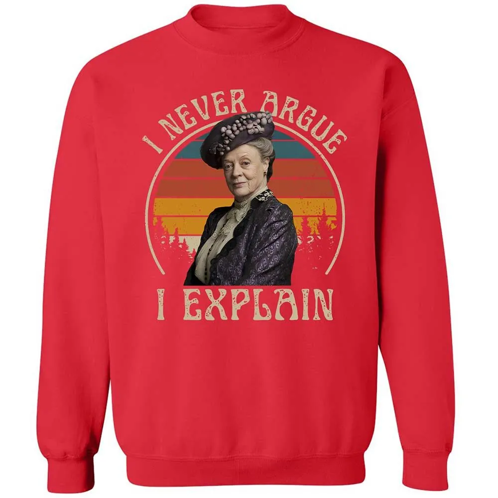 Classic Unisex Sweatshirt - QZM6DWHG - Red - 10