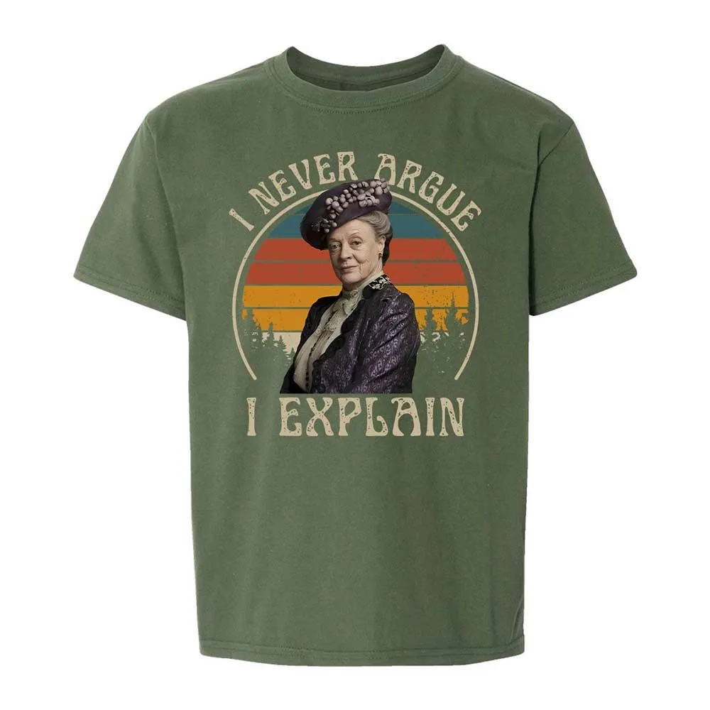 Kids T-Shirt - K2XE43P6 - Military Green - 19