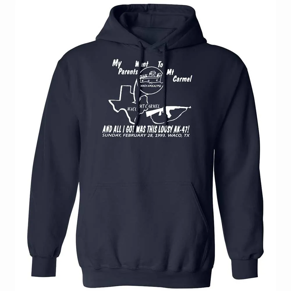 Classic Unisex Hoodie - NG11F3RT - Navy - 2