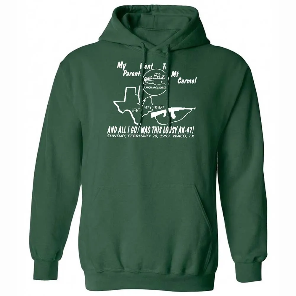 Classic Unisex Hoodie - NG11F3RT - Forest Green - 3