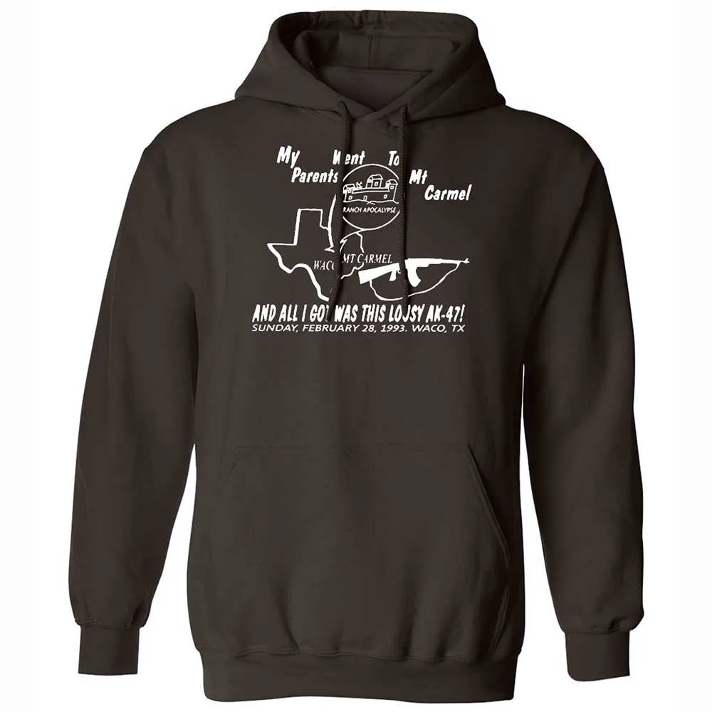 Classic Unisex Hoodie - NG11F3RT - Dark Chocolate - 6