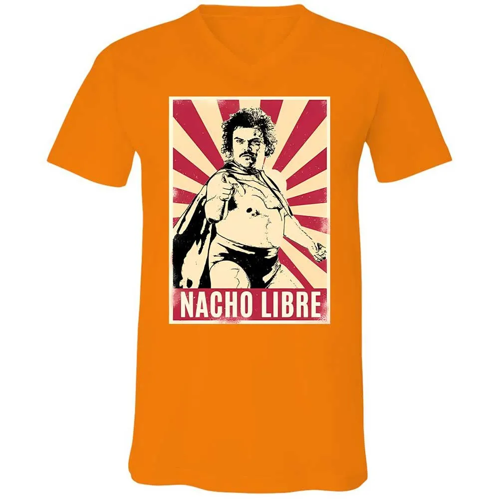 Unisex V-Neck T-Shirt - P43UUPMY - Orange - 12