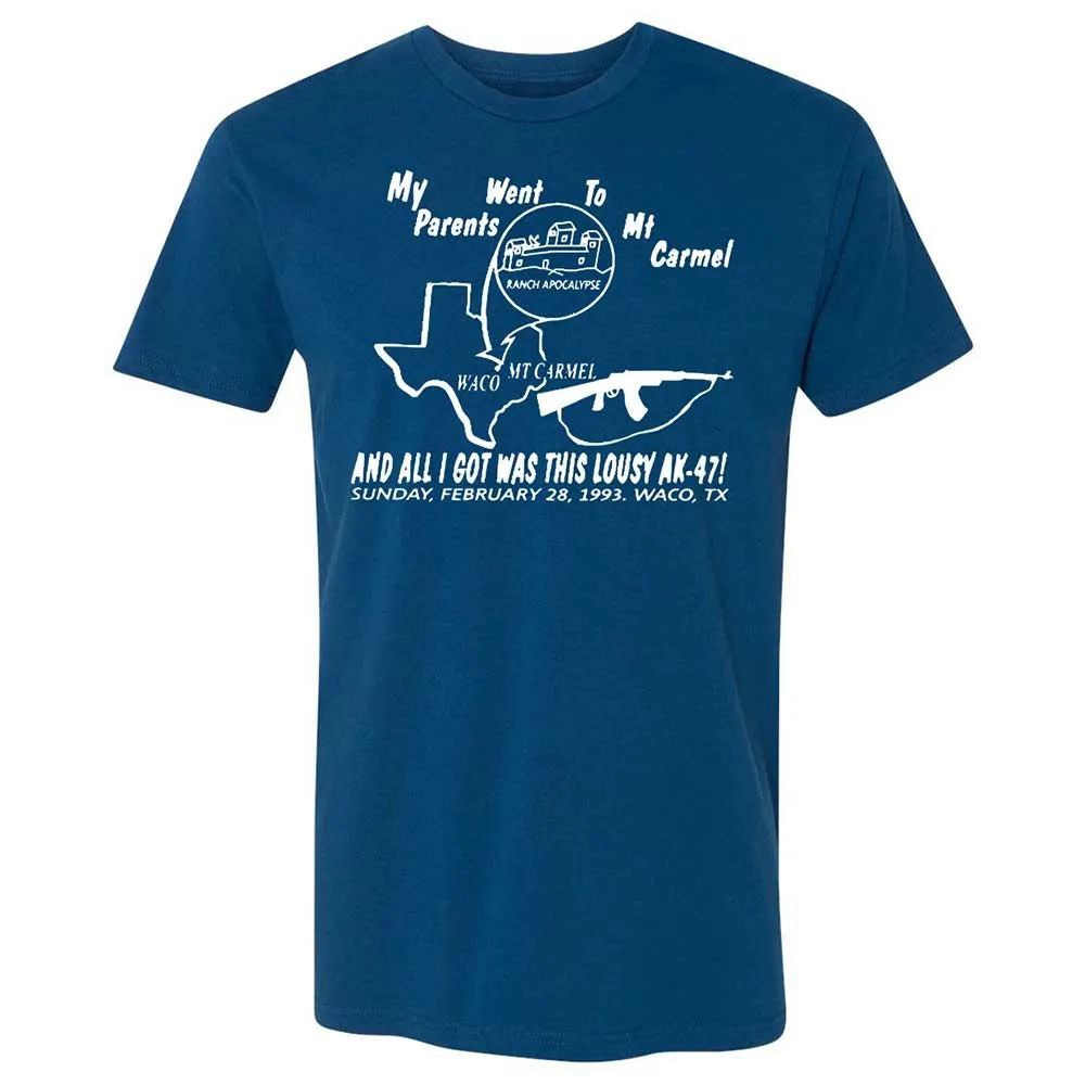 Premium Unisex T-Shirt - B9NM6X1V - Cool Blue - 5