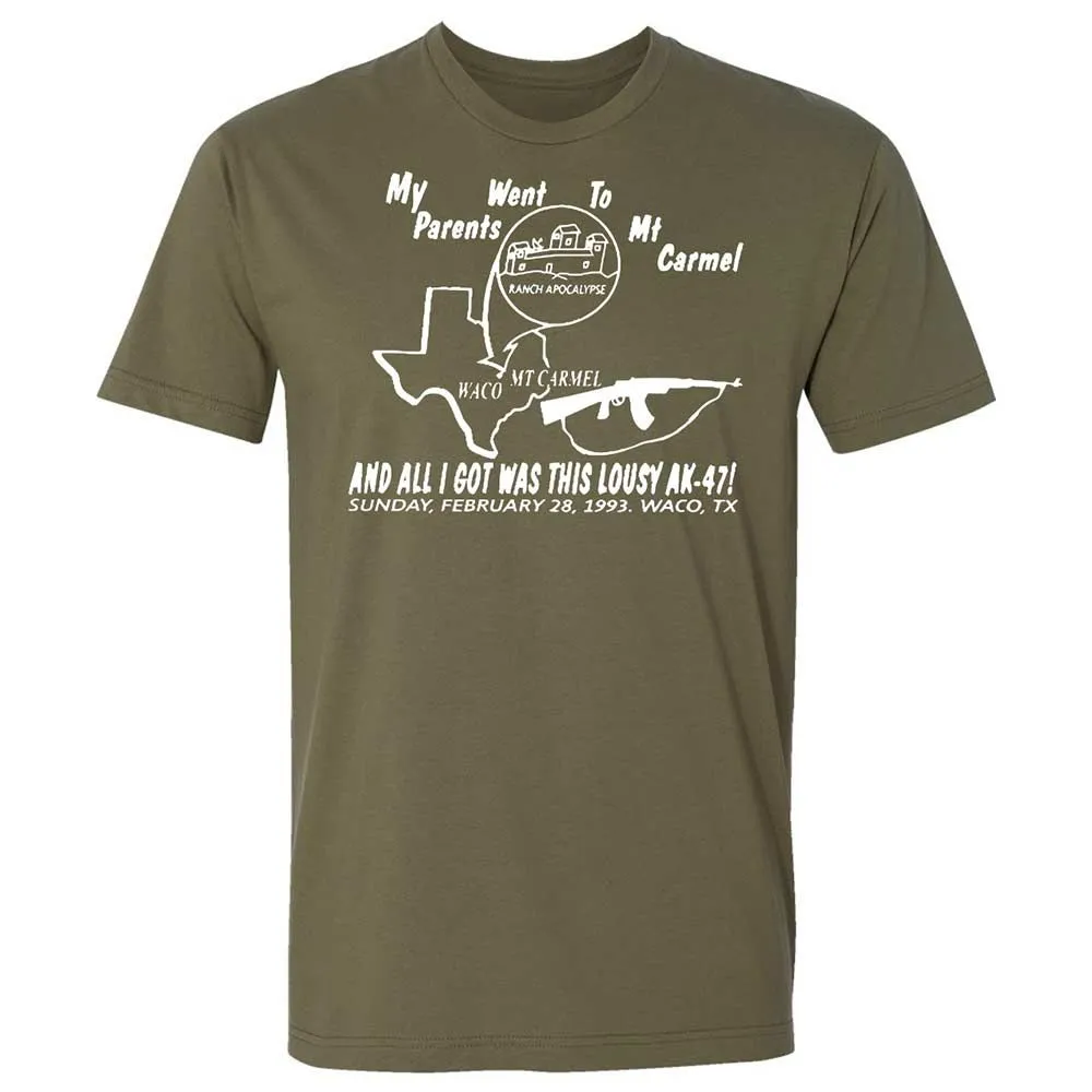 Premium Unisex T-Shirt - B9NM6X1V - Military Green - 8