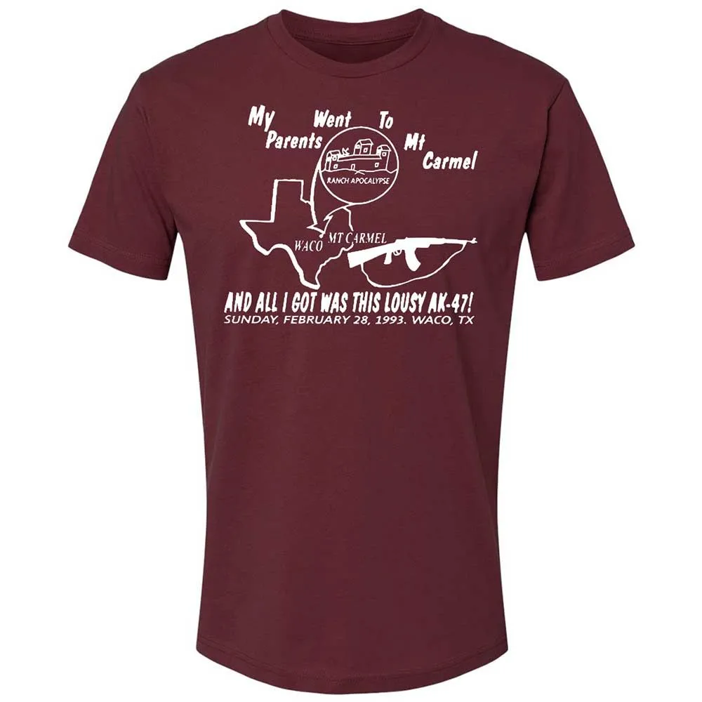 Premium Unisex T-Shirt - B9NM6X1V - Maroon - 10