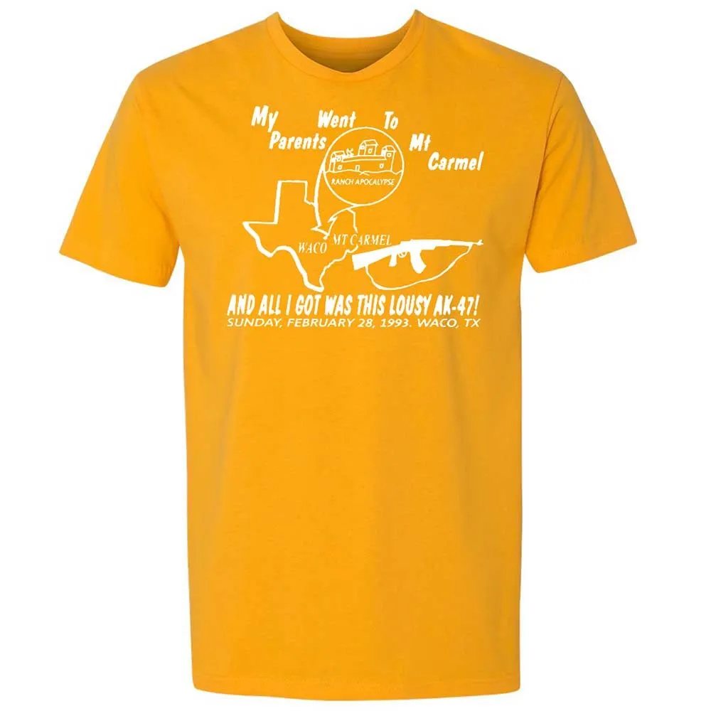 Premium Unisex T-Shirt - B9NM6X1V - Gold - 18