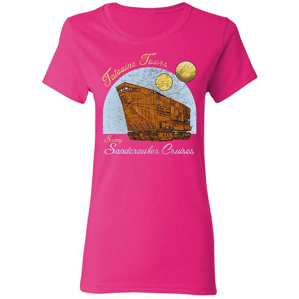 Women's T-Shirt - B8P81X5G - Heliconia - 5