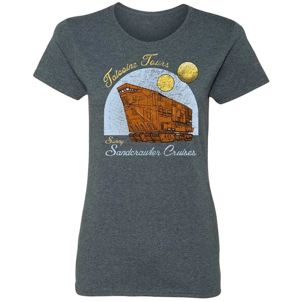 Women's T-Shirt - B8P81X5G - Dark Heather - 6