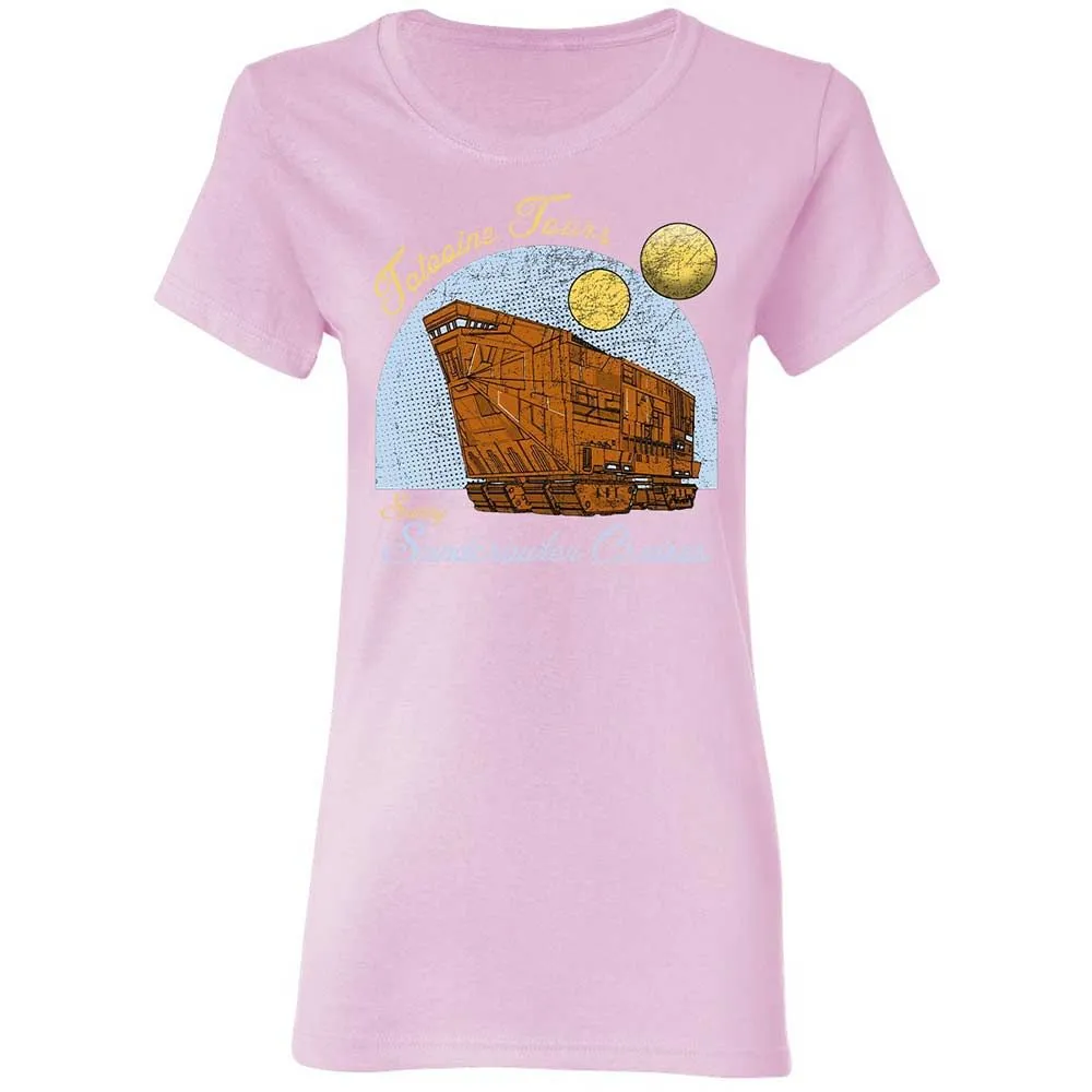 Women's T-Shirt - B8P81X5G - Light Pink - 8