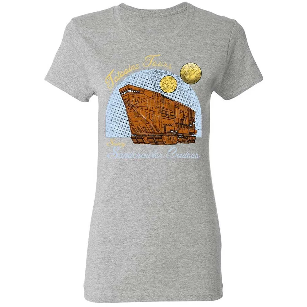 Women's T-Shirt - B8P81X5G - Sport Grey - 14
