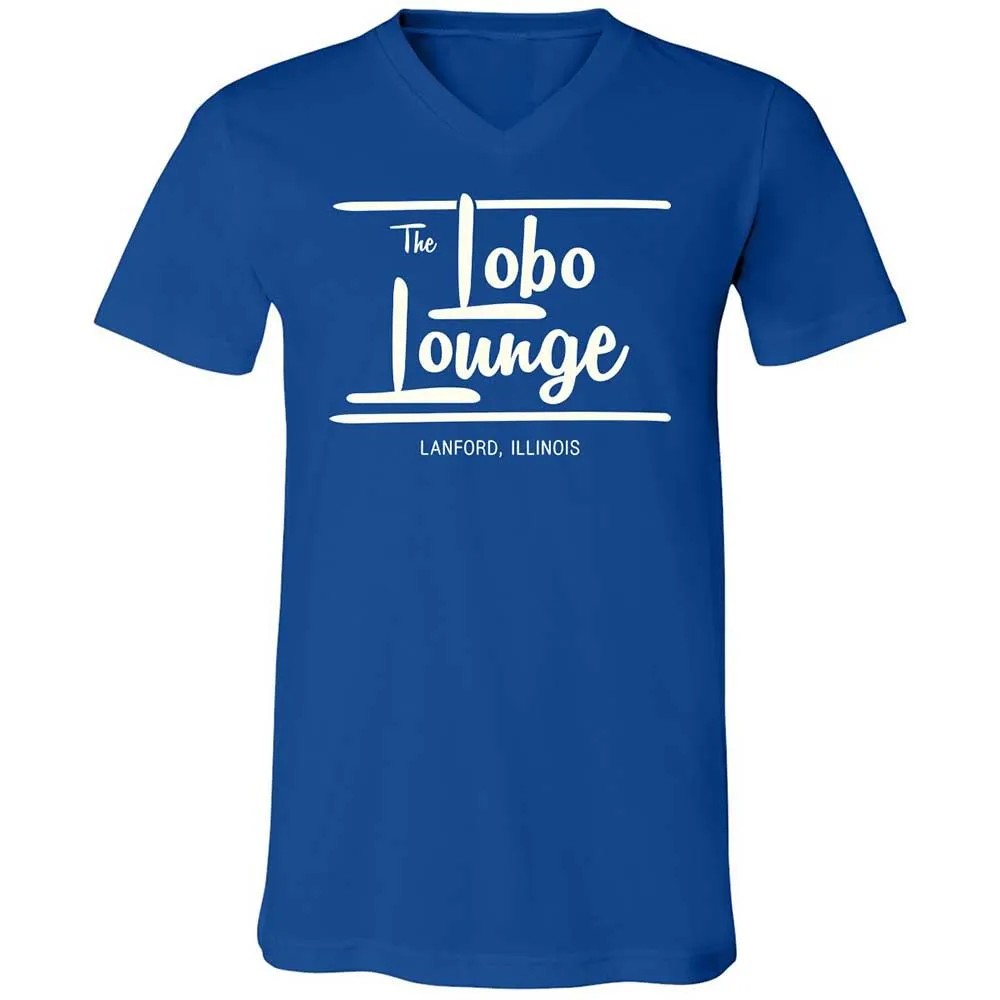 Unisex V-Neck T-Shirt - 6RTNLUAR - True Royal - 4
