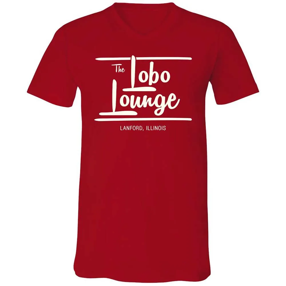 Unisex V-Neck T-Shirt - 6RTNLUAR - Red - 6
