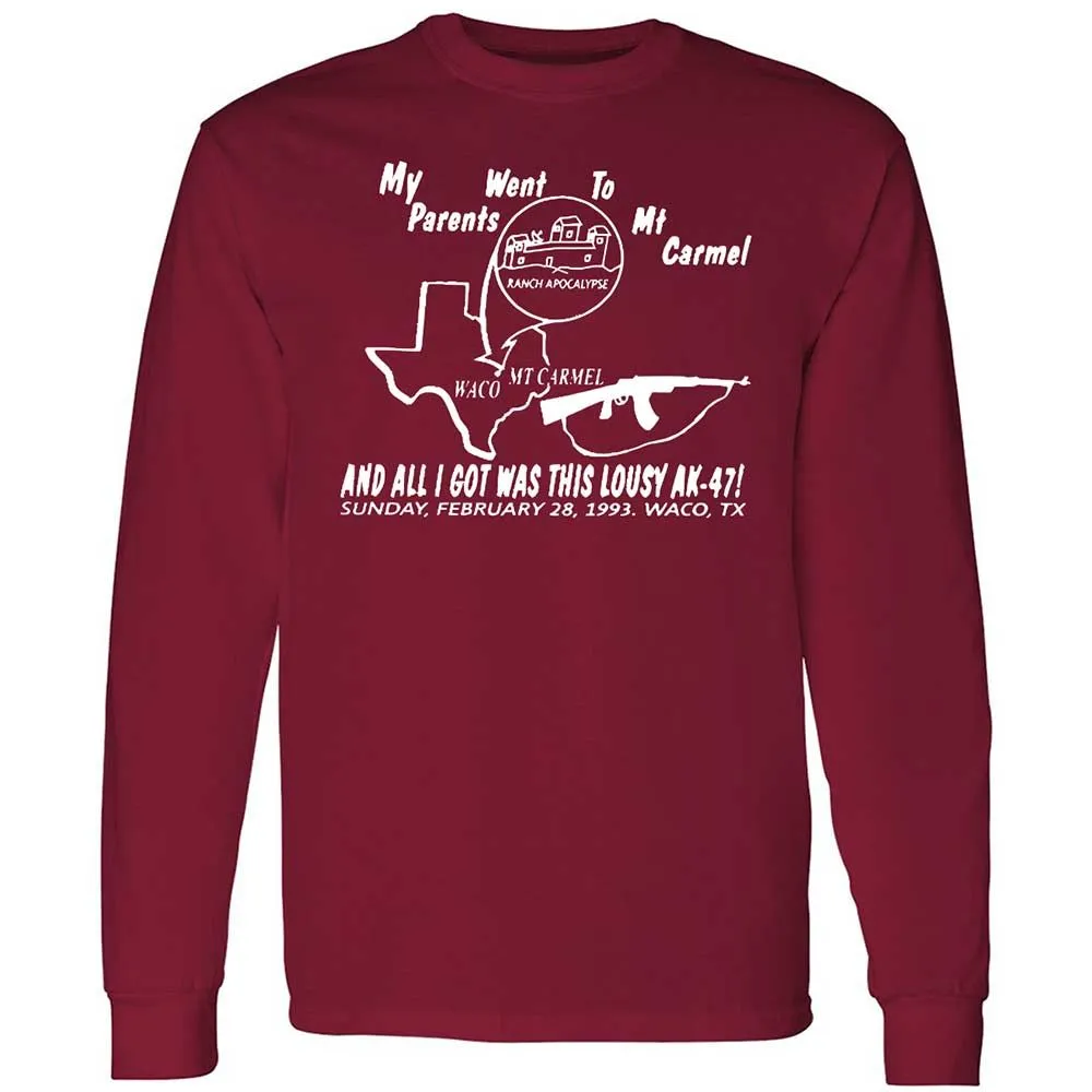 Long Sleeve T-Shirt - ZVXC6RHC - Cardinal Red - 7