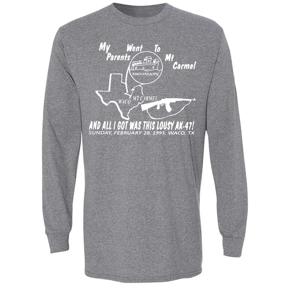 Long Sleeve T-Shirt - ZVXC6RHC - Graphite Heather - 8