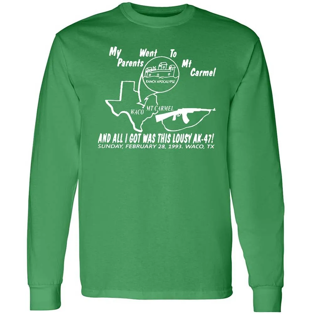 Long Sleeve T-Shirt - ZVXC6RHC - Irish Green - 10