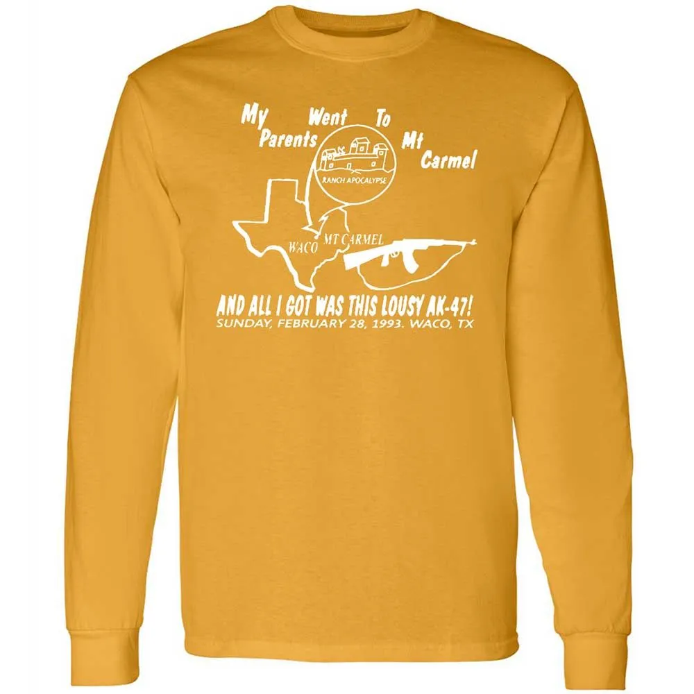 Long Sleeve T-Shirt - ZVXC6RHC - Gold - 13