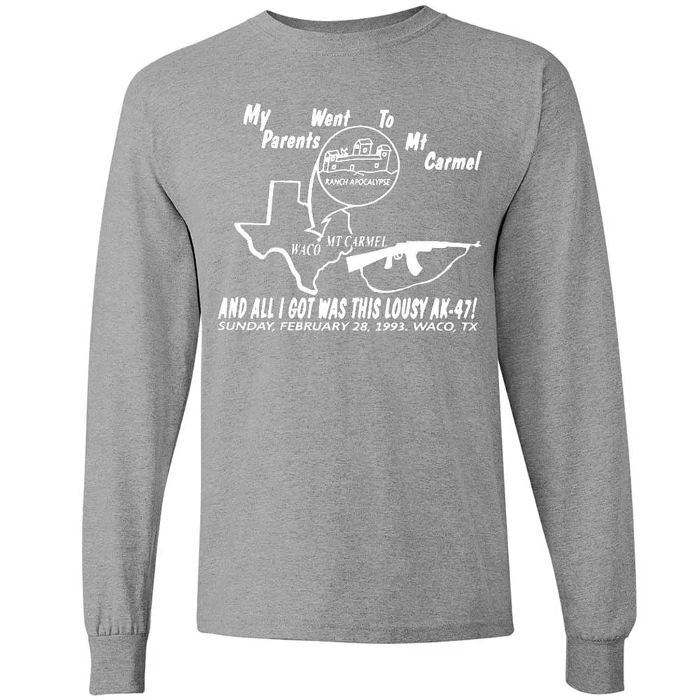 Long Sleeve T-Shirt - ZVXC6RHC - Sport Grey - 19