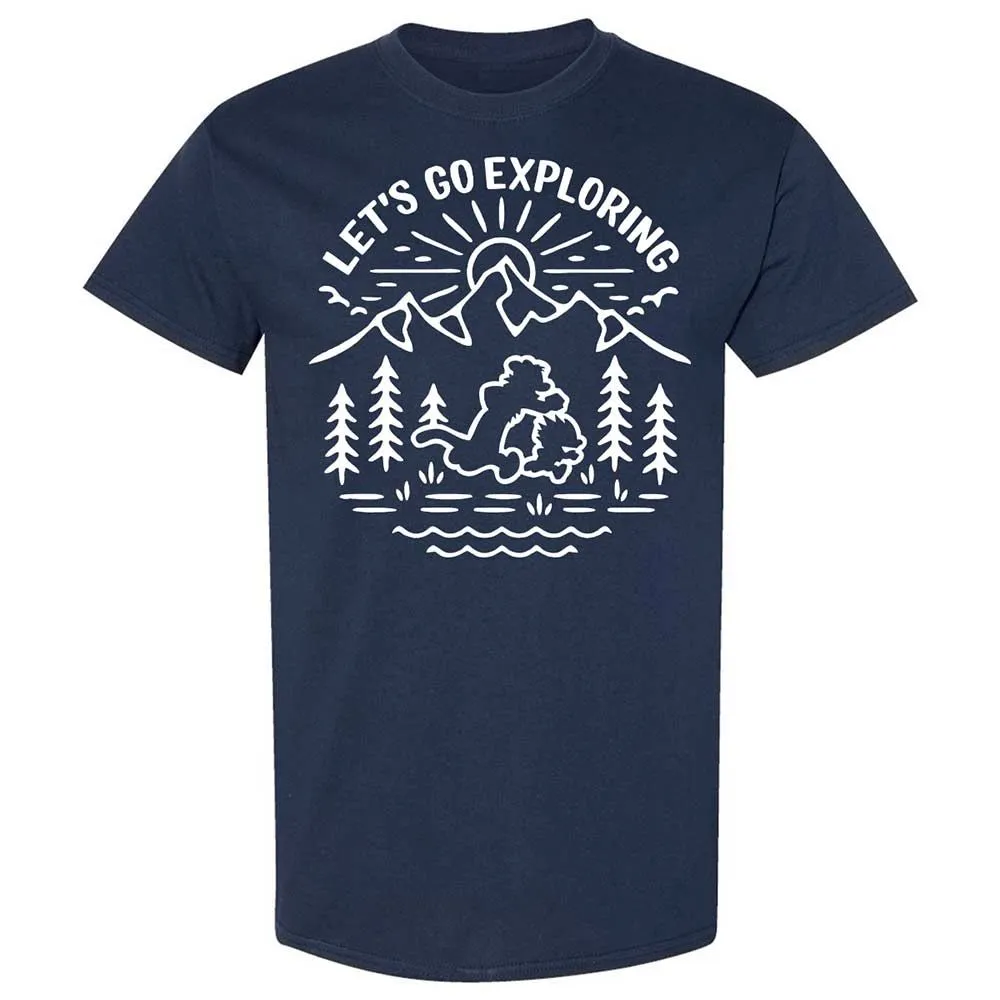 Classic Unisex T-Shirt - 3AAZDJT8 - Navy - 2