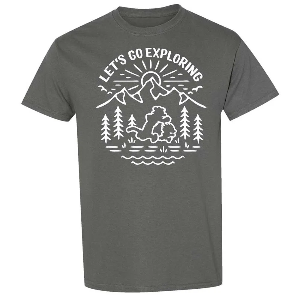 Classic Unisex T-Shirt - 3AAZDJT8 - Charcoal - 4