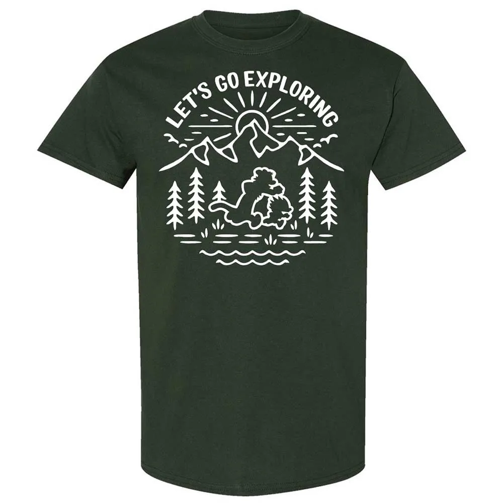 Classic Unisex T-Shirt - 3AAZDJT8 - Forest Green - 5
