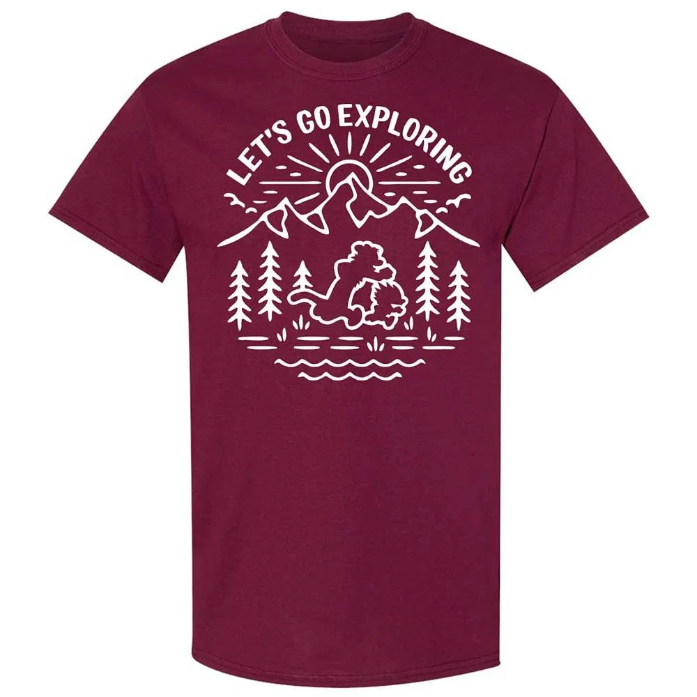 Classic Unisex T-Shirt - 3AAZDJT8 - Maroon - 8