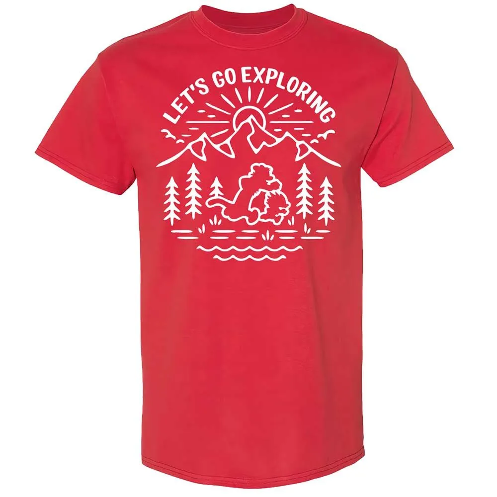 Classic Unisex T-Shirt - 3AAZDJT8 - Red - 10