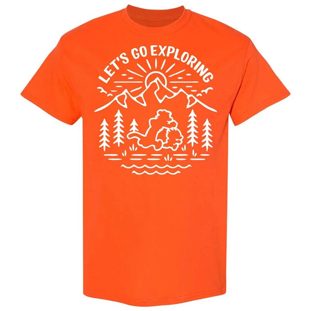 Classic Unisex T-Shirt - 3AAZDJT8 - Orange - 17