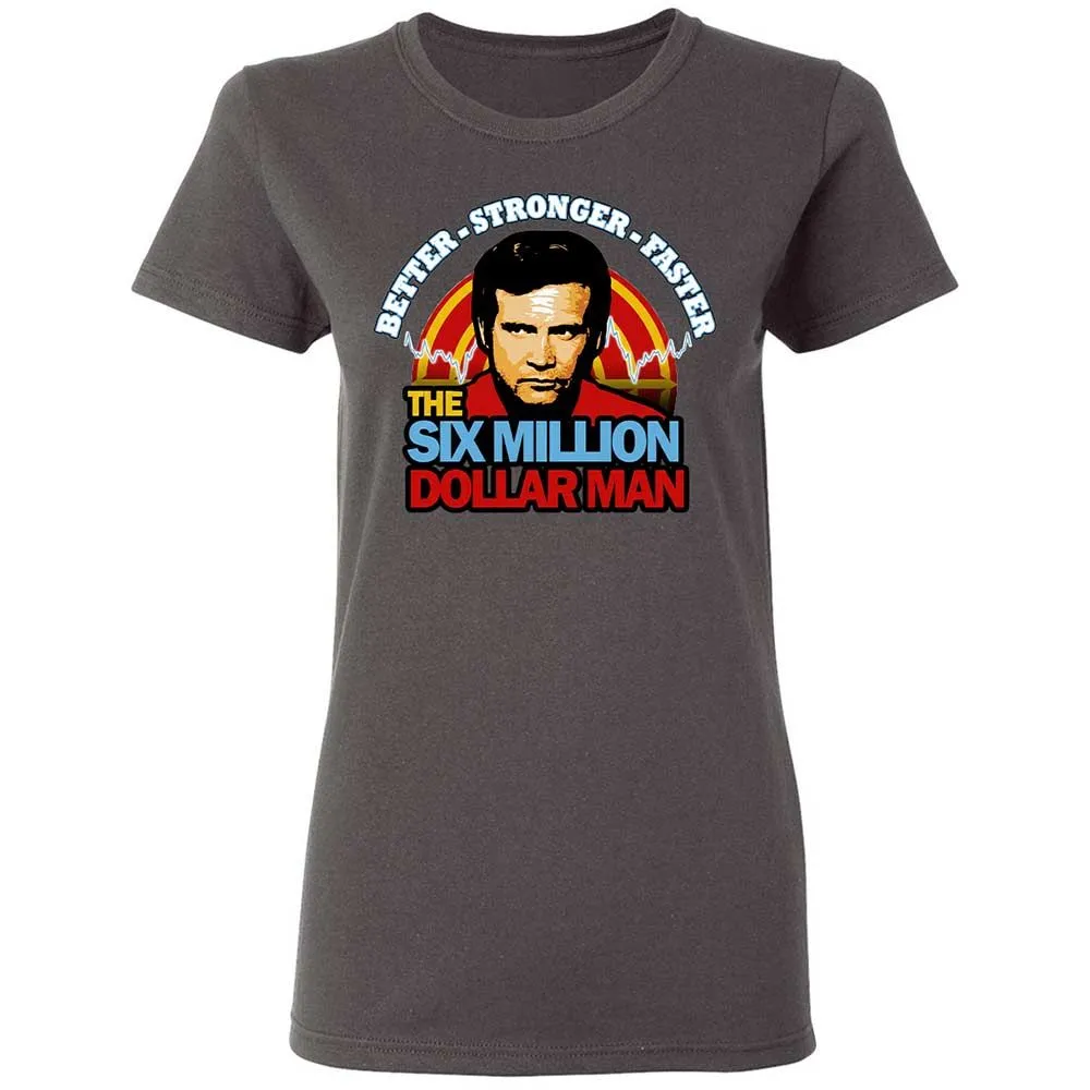 Women's T-Shirt - 6MVF5PWK - Charcoal - 4