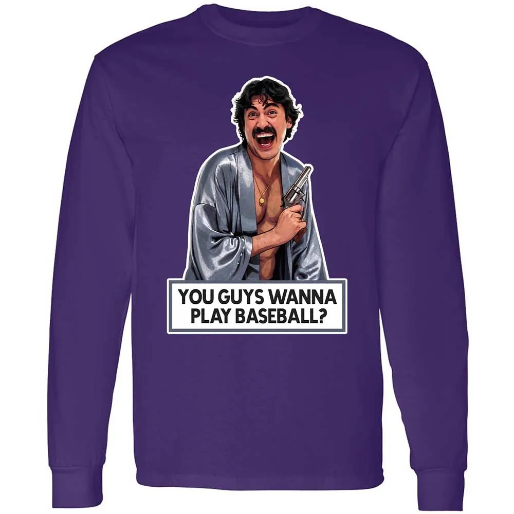 Long Sleeve T-Shirt - C9PTA8Q2 - Purple - 12