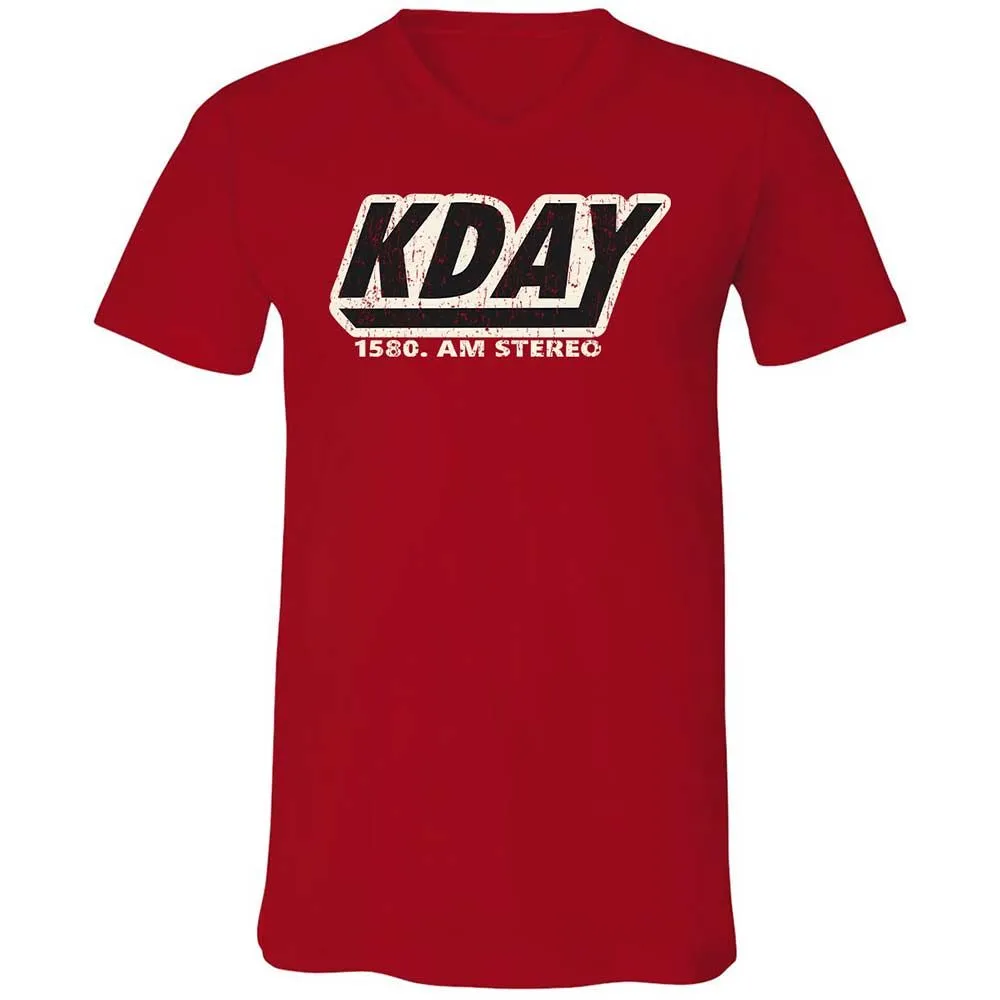 Unisex V-Neck T-Shirt - UAZ3KZF6 - Red - 6
