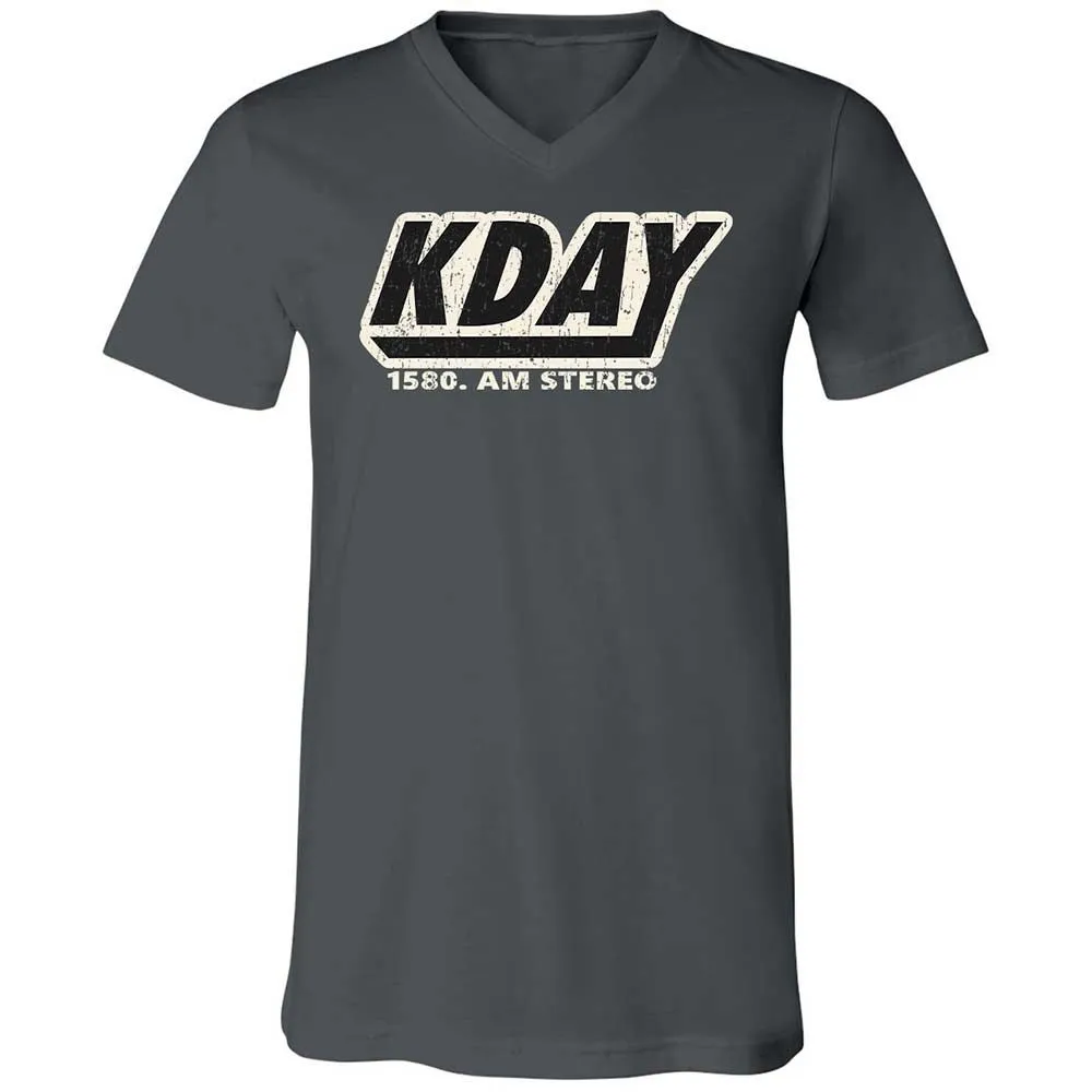 Unisex V-Neck T-Shirt - UAZ3KZF6 - Asphalt - 13