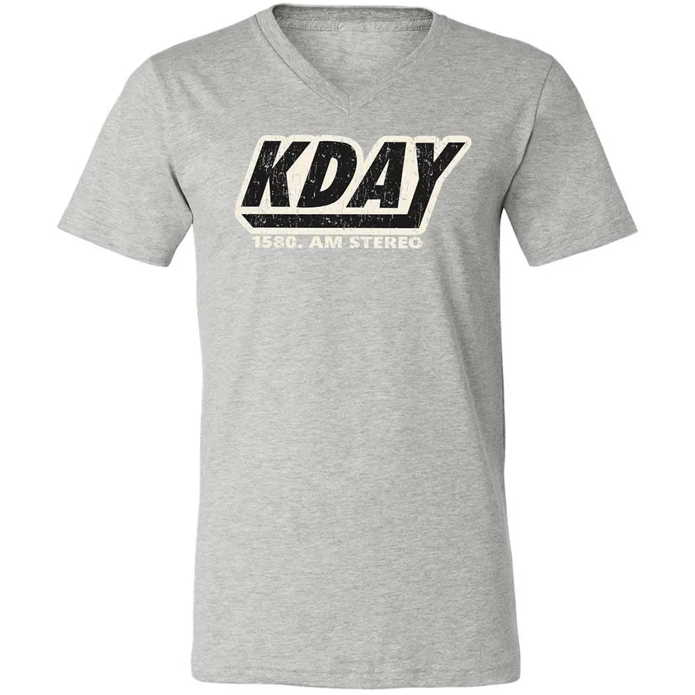 Unisex V-Neck T-Shirt - UAZ3KZF6 - Athletic Heather - 15