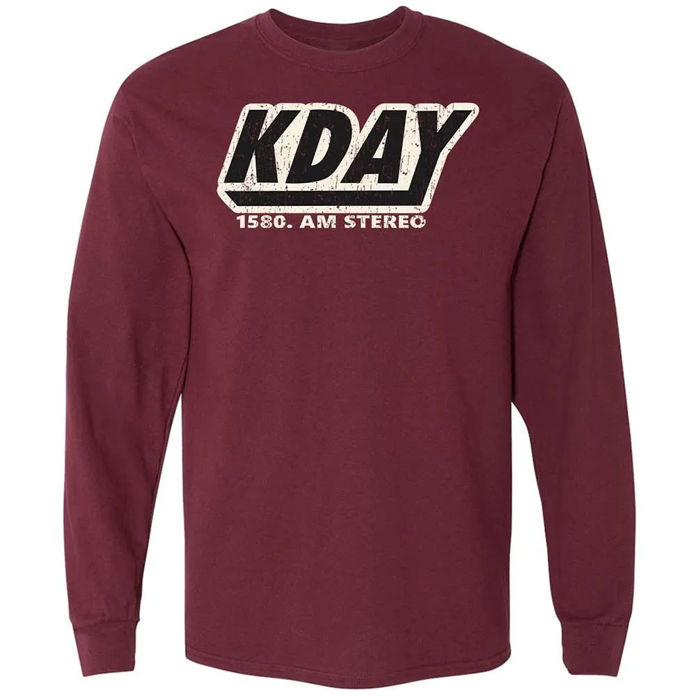 Long Sleeve T-Shirt - XKNBBX2J - Maroon - 6