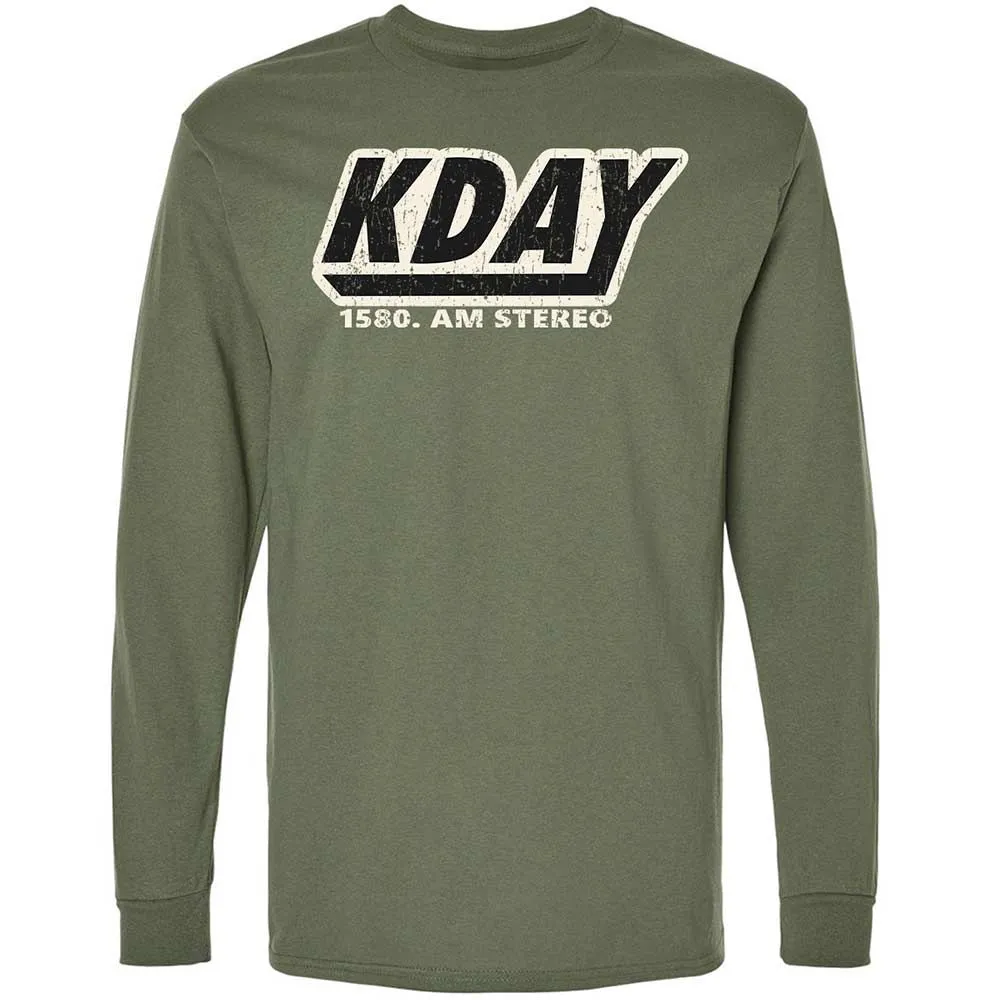 Long Sleeve T-Shirt - XKNBBX2J - Military Green - 9