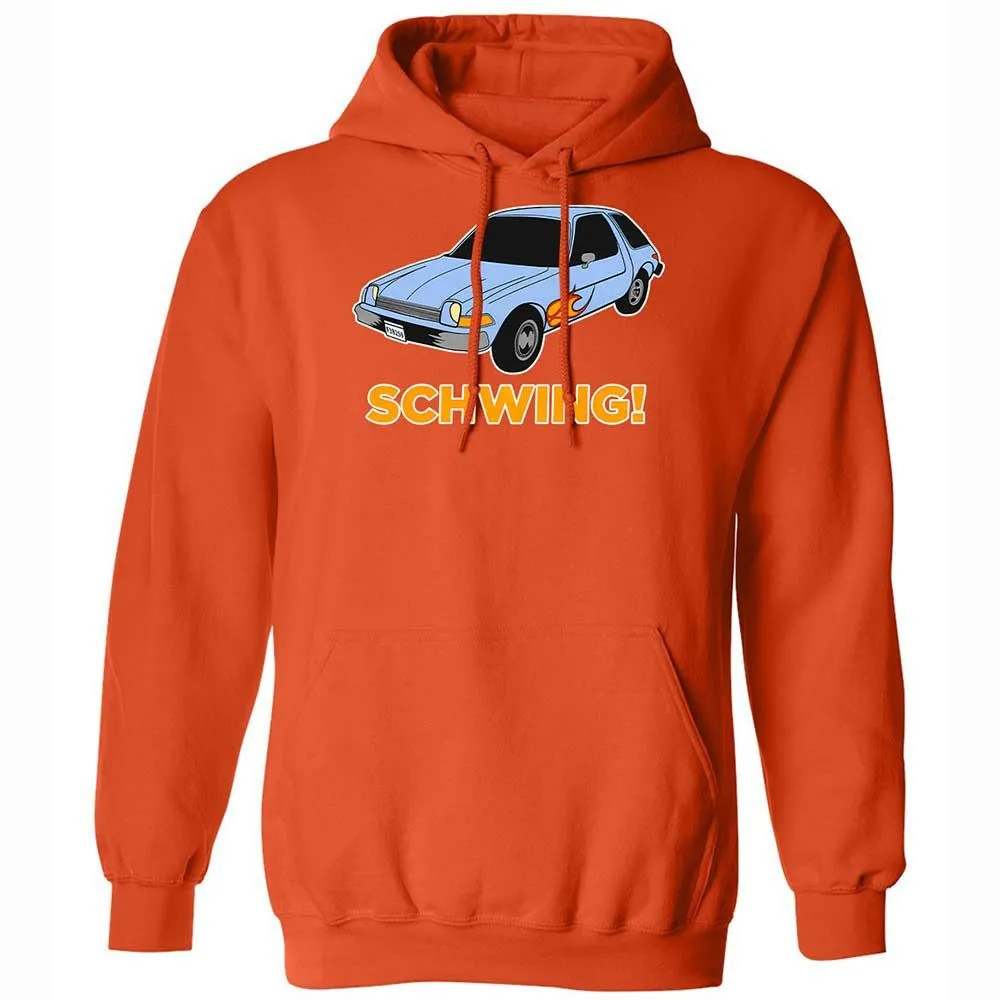 Classic Unisex Hoodie - X4W597ZN - Orange - 13