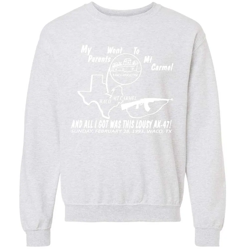 Classic Unisex Sweatshirt - 3QH8FA7H - Ash - 16