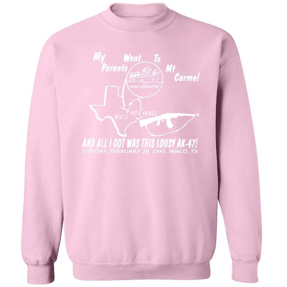 Classic Unisex Sweatshirt - 3QH8FA7H - Light Pink - 19