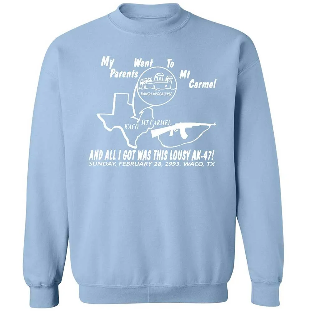 Classic Unisex Sweatshirt - 3QH8FA7H - Light Blue - 21