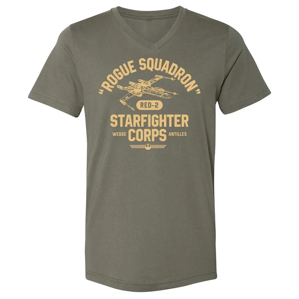 Unisex V-Neck T-Shirt - SES5GSYV - Military Green - 11